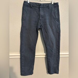 Levi’s Men’s blue pinstripe tapered leg pants Size 32x30